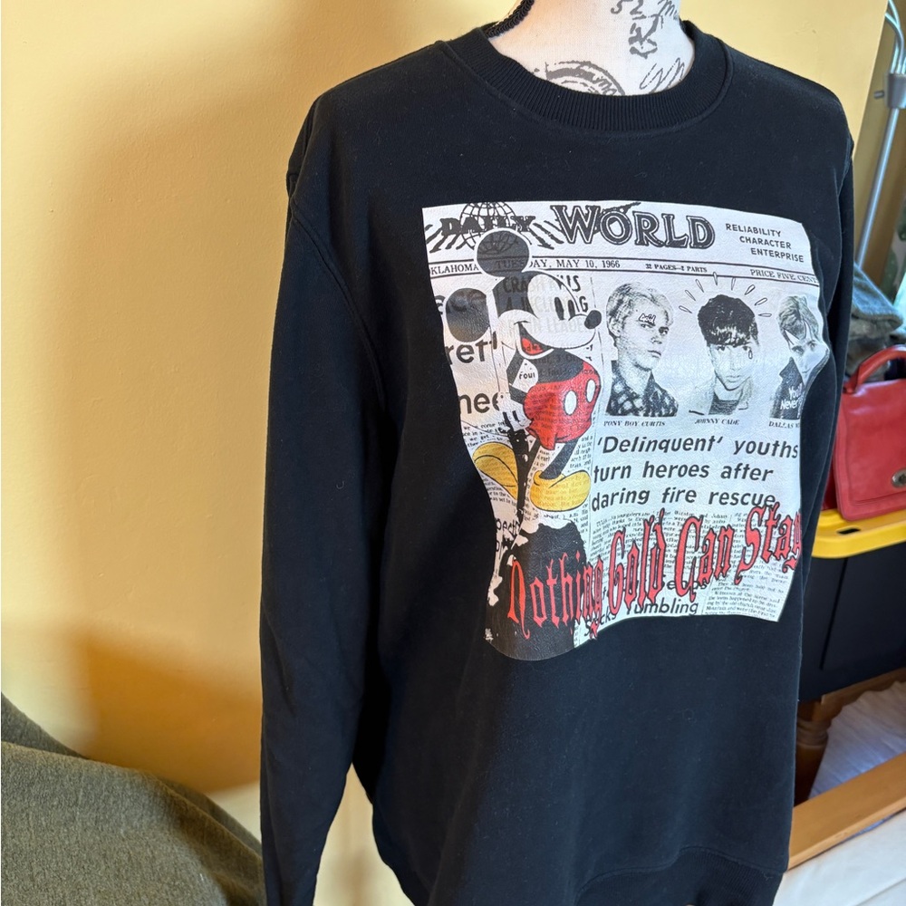 The Outsiders Disney Sweatshirt Sweater L